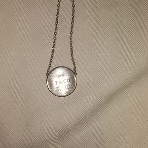 1837 T & CO CONCAVE NECKLACE  STERLING SILVER